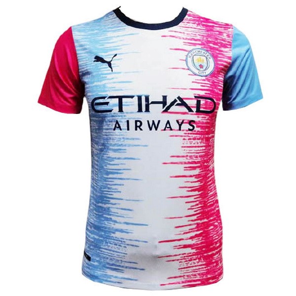 Thailande Maillot Football Manchester City Spécial 2021-22 Bleu Blanc